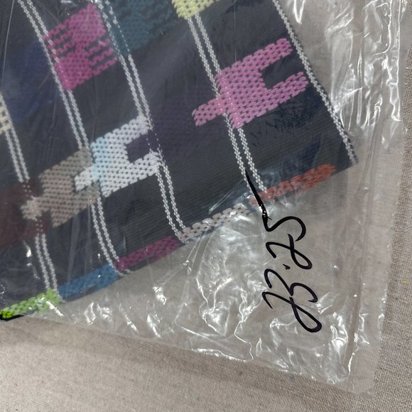 Vintage Mexican Embroidered Woven Heavy Table Runner fringed ends BoHo - Picture 9 of 9